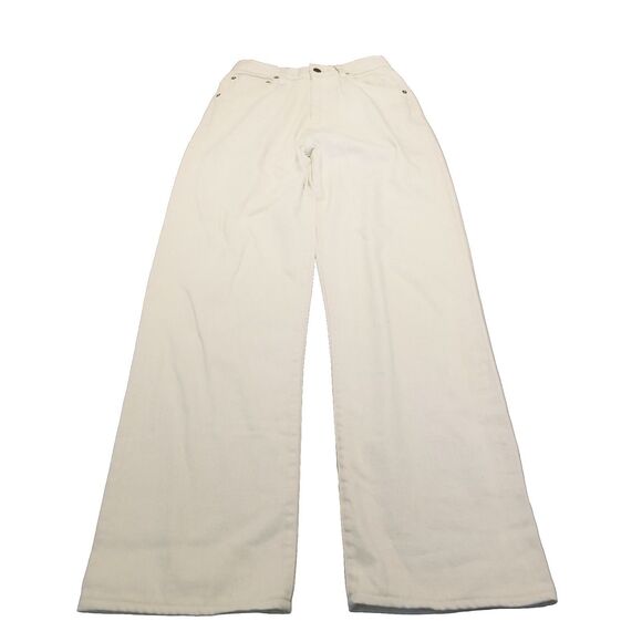 imagine + willie Denim - Imogene & Willie Catherine Jeans Women's Size 24 Ivory Wide Leg Denim (25×31)